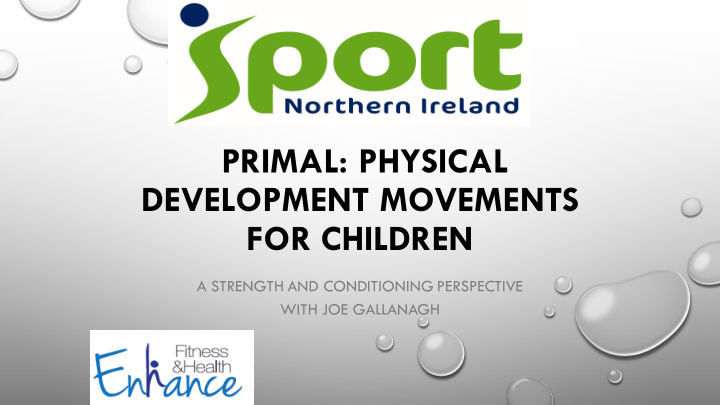 primal physical development movements for children
