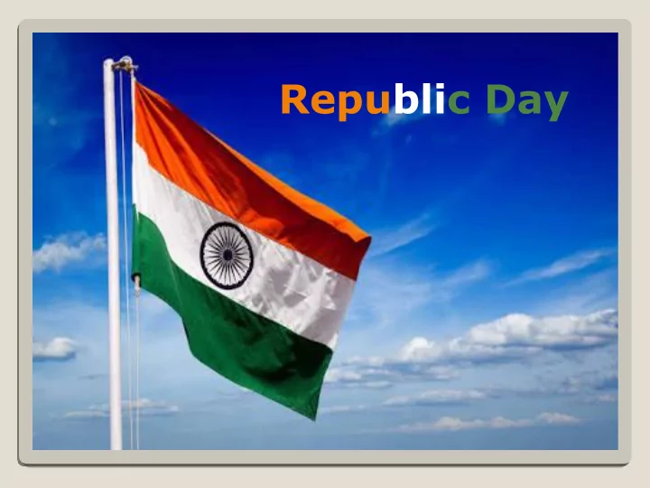 republic day