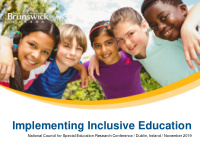 implementing inclusive education