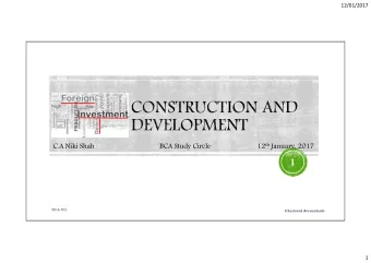 1  SN &amp; CO.  Chartered Accountants  1  12/01/2017  Realty reforms has boosted offshore funds