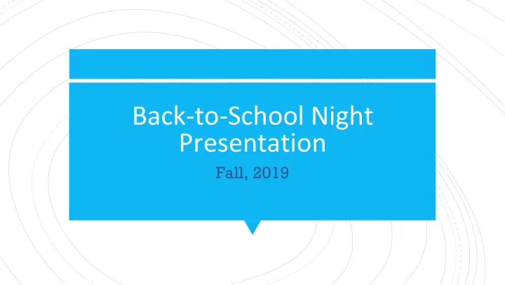 presentation