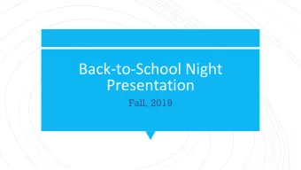 Presentation  Fall, 2019  Welcome to  Lake View  We are so glad you are here!  Ways We Communicate