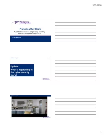 Update:  Whats happening in  the cybersecurity  world  NYPWA January 2019  3  1  12/3/2018