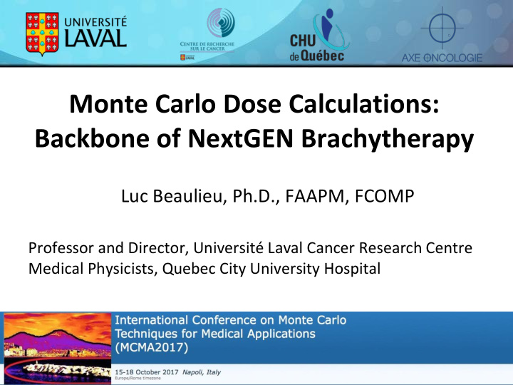 monte carlo dose calculations