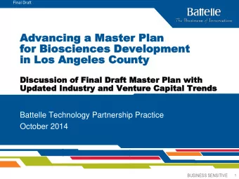 in Los  in  Los Angeles  Angeles County  County  Di  Disc  scuss  ussion  ion of Fina  of Final  l