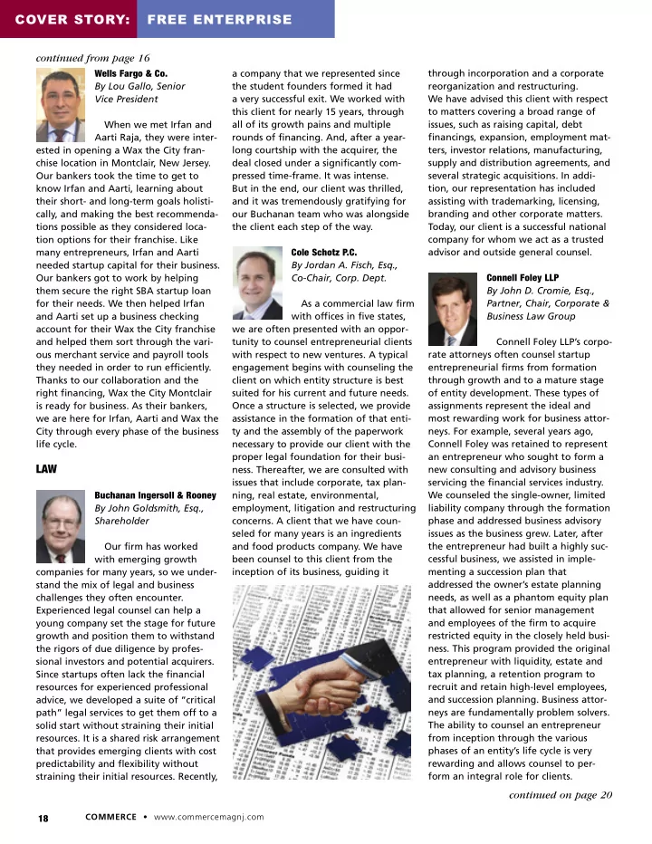 cover story free enterprise