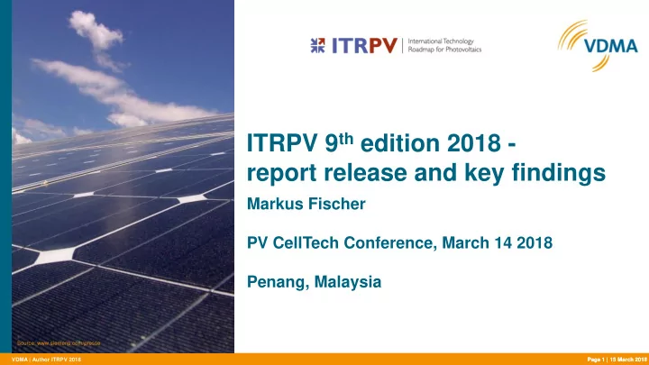 itrpv 9 th edition 2018