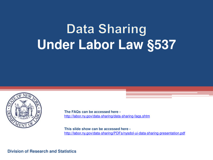 under labor law 537
