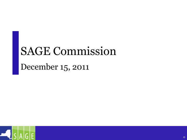 sage commission