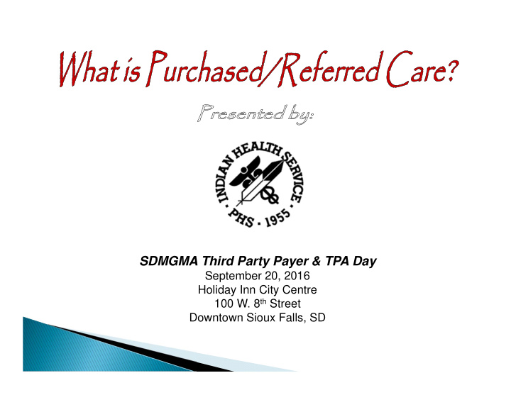 sdmgma third party payer amp tpa day