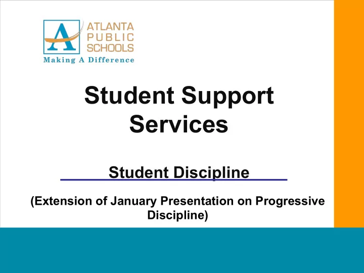 student support