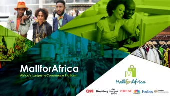 MallforAfrica Africas Largest eCommerce Platform  What We Do  We Provide A Patented Online and
