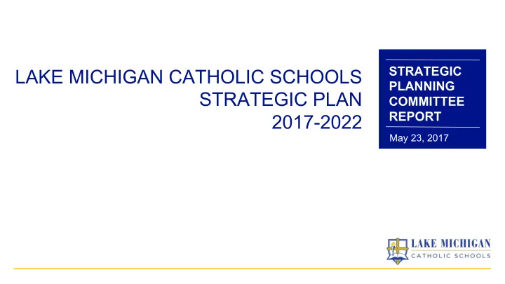lake michigan catholic schools