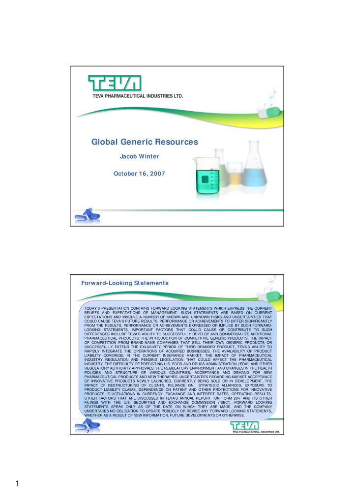 global generic resources