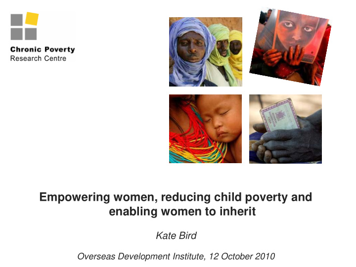 empowering women reducing child poverty and enabling