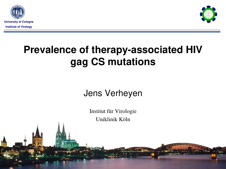 prevalence of therapy associated hiv gag cs mutations