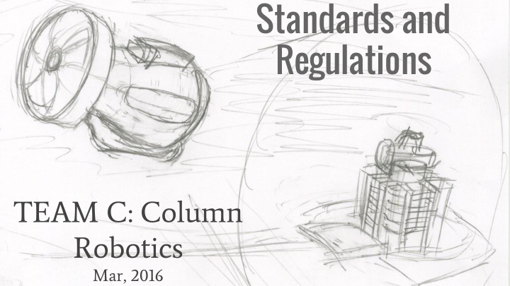 standards and regulations