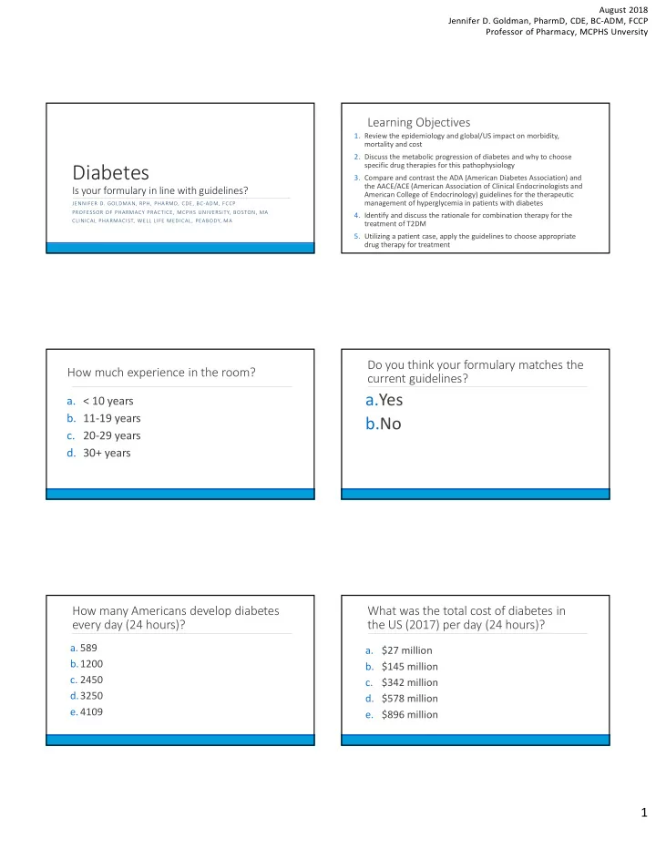 diabetes