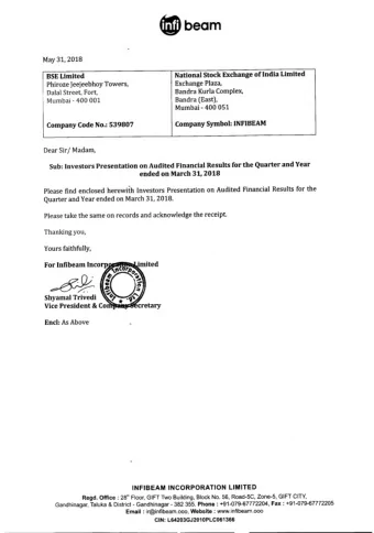 RIGHT  CLICK!  Earnings Presentation Q4 FY18  Quarter ending March 2018  2  DISCLAIMER This