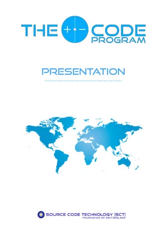presentation  The +|- Code School program  1) GENERAL PRESENTATION  Global definition of The +|-