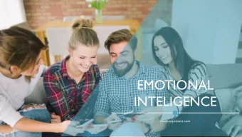 INTELIGENCE  readysetpresent.com  Emotional intelligence  Program Objectives  ( 1 of 3 )