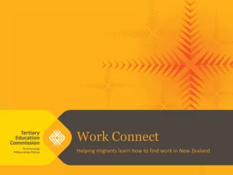Work Connect  Helping migrants learn how to find work in New Zealand  Do you employed skilled