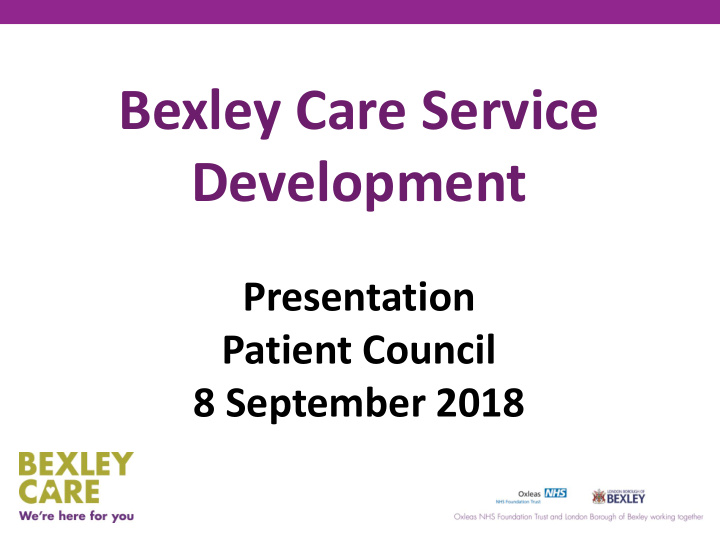bexley care service