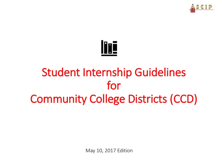 community coll llege dis istri ricts c ccd