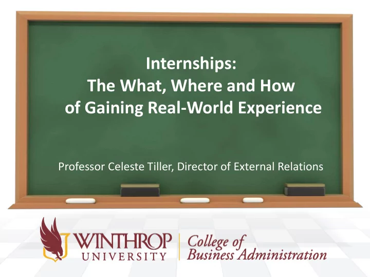 internships