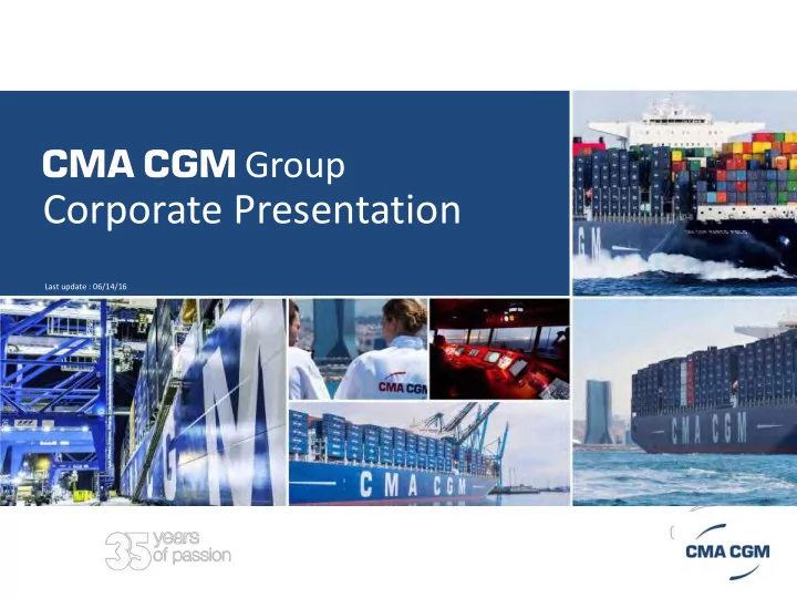 corporate presentation