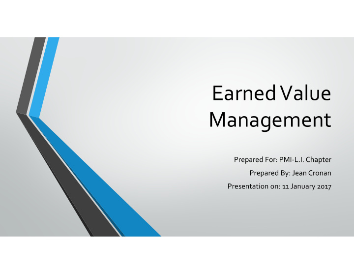 earned value management