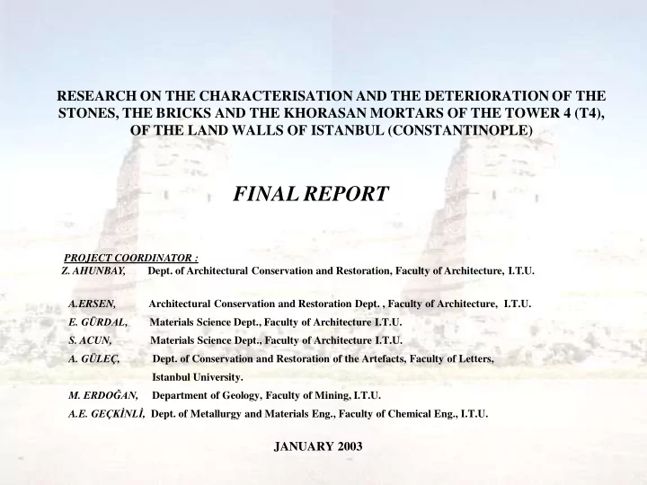 final report