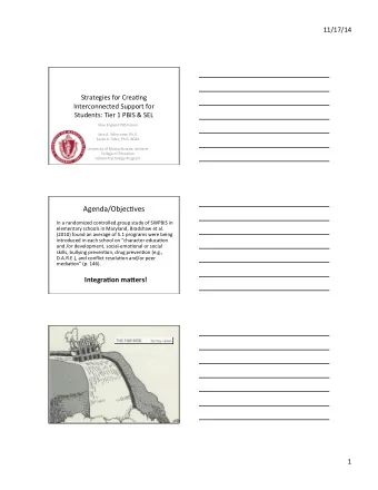 Agenda/Objec1ves      In  a  randomized  controlled  group  study  of