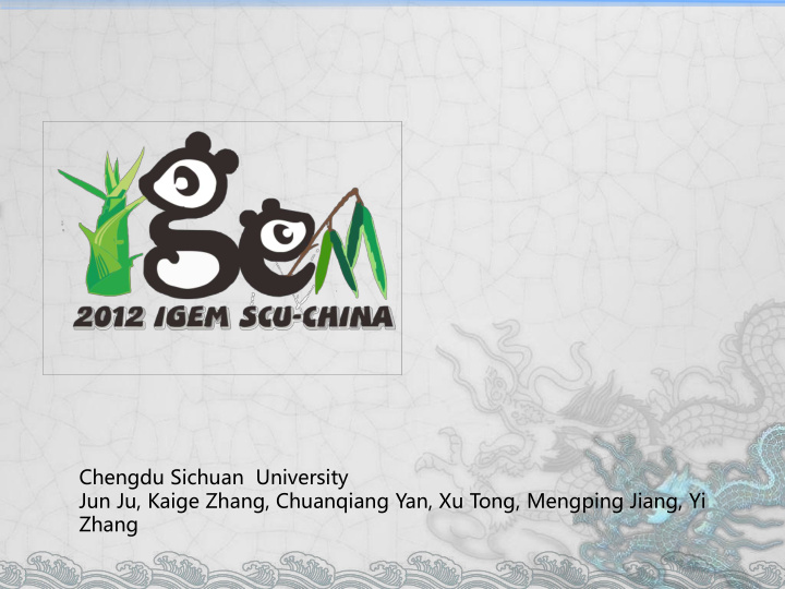 zhang logo background