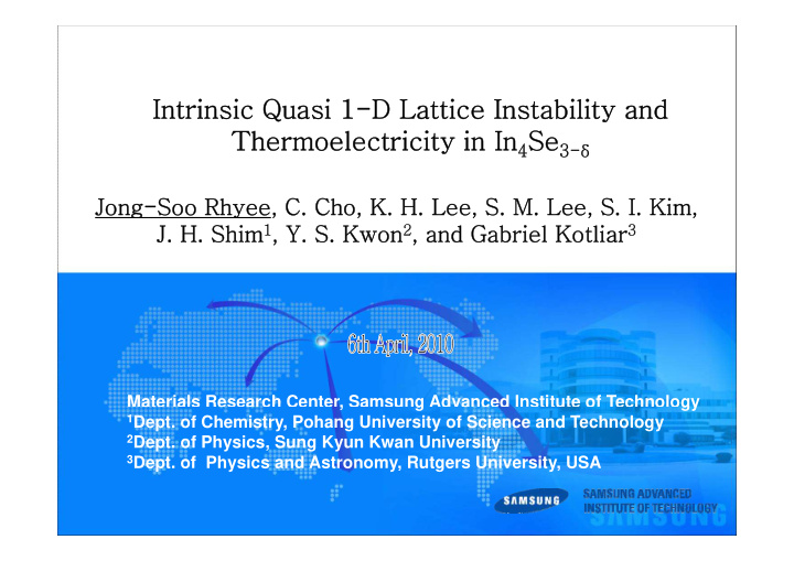 intrinsic quasi 1 d lattice instability and