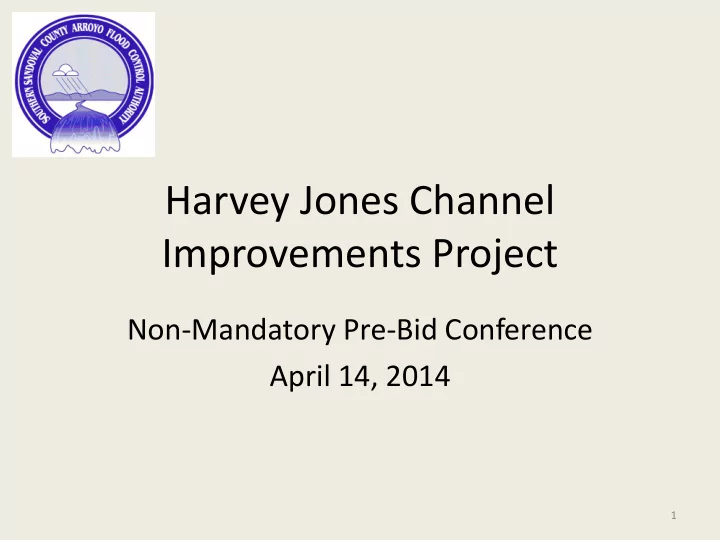 harvey jones channel