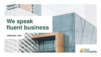 fluent business  FEBRUARY | 2020  Facts &amp; figures  1st  in EU for GDP per capita growth since