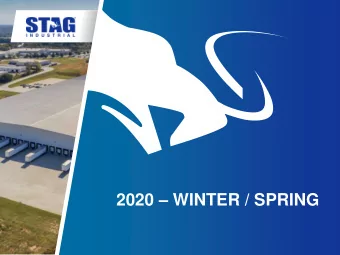 2020  WINTER / SPRING  FORWARD-LOOKING STATEMENTS &amp; DEFINITIONS  Forward-Looking Statements