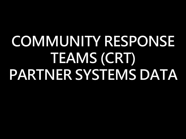 partner systems data