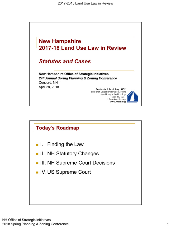 2017 18 land use law in review