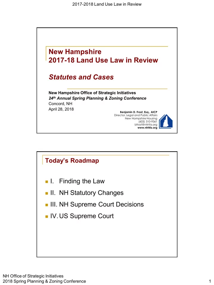 2017 18 land use law in review