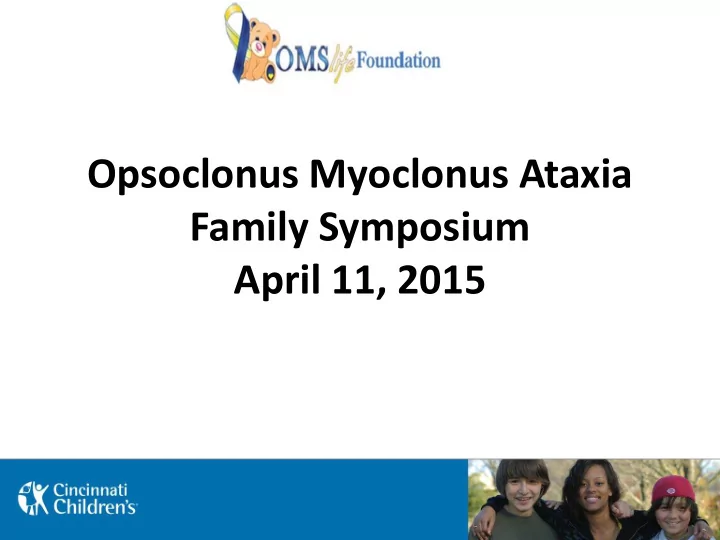family symposium