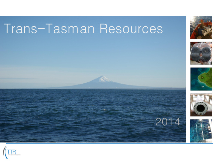 trans tasman resources