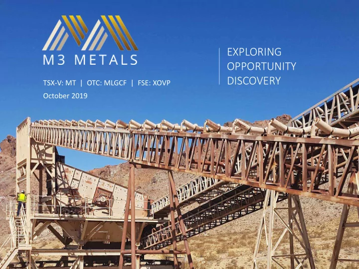 exploring opportunity discovery