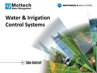 Control Systems  Turf &amp; Landscape Irrigation  Control Systems  Canada  Turf &amp; Landscape