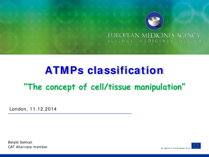 atmps classification