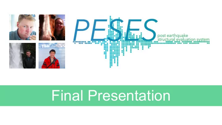 final presentation the problem