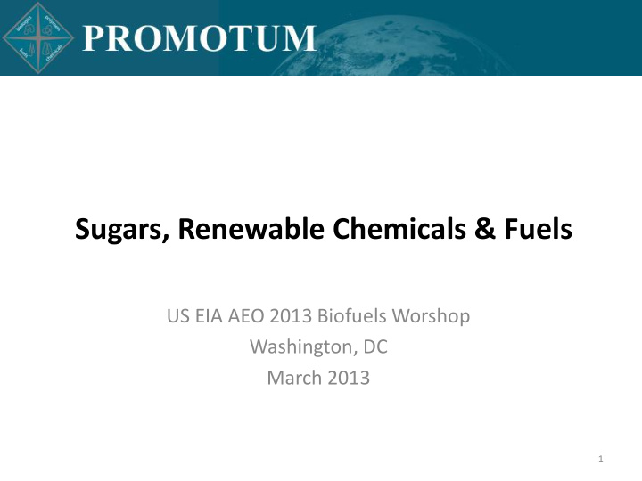 sugars renewable chemicals amp fuels