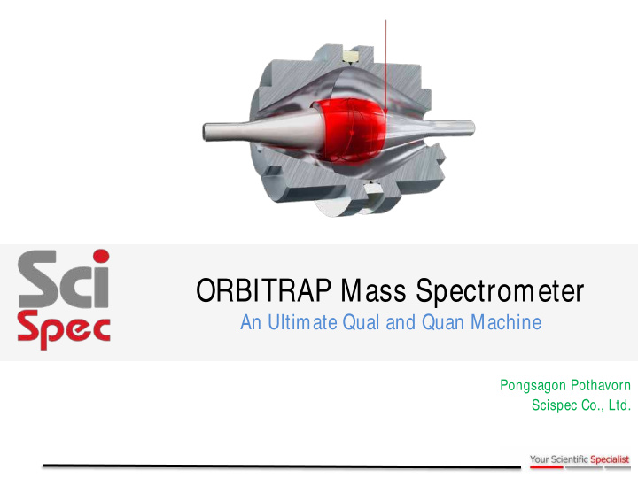 orbitrap mass spectrometer