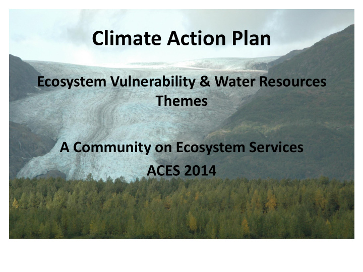 climate action plan